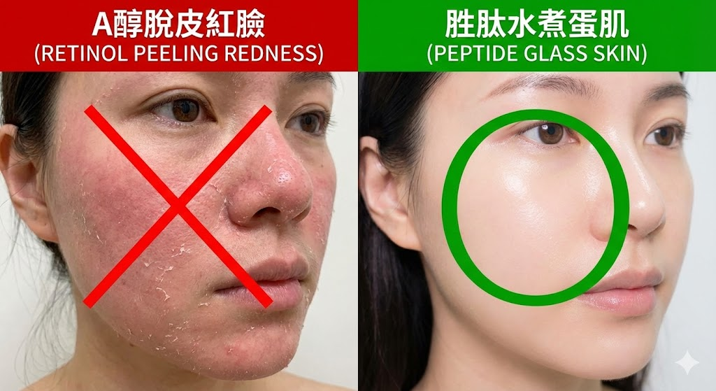 Matrixyl 3000 vs A醇抗老比較